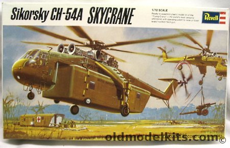 Revell 1/72 Sikorsky CH-54A Skycrane, H258-200 plastic model kit